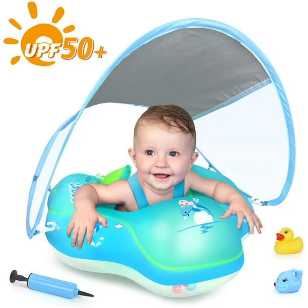 Swimming Ring Inflatable Baby Float Double Layer Inflatable Safety Strap Best US